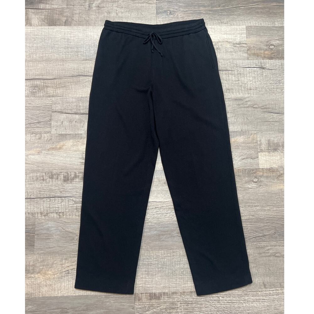 Ralph Lauren LRL Size XL Knit Sweatpants Black Pockets Drawstring VTG 90s